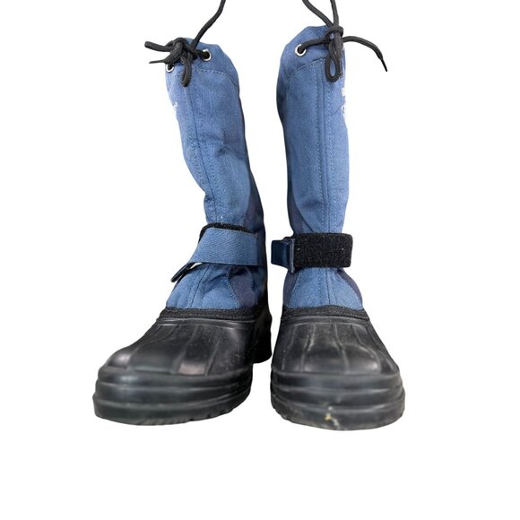 Herman Survivors Mens Insulated Snow Boots Size 8 Blue & Black - Picture 5 of 8